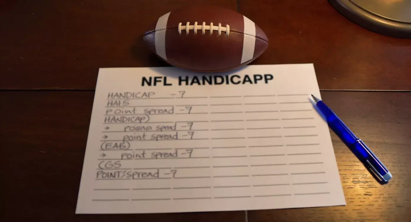 UK NFL totals over-under betting sheet with combined points line